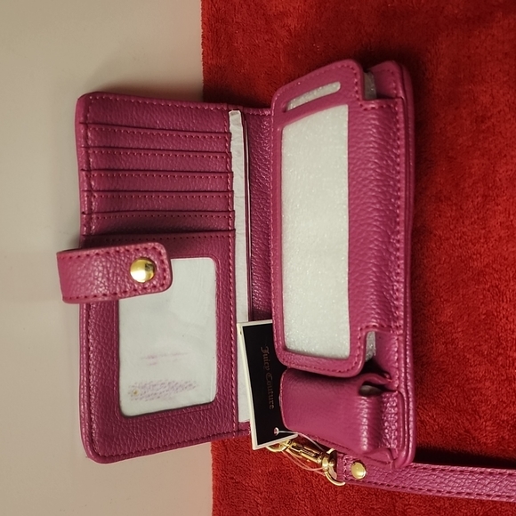 NWT. Juicy Couture Tech Wristlet, Wallet and IPhone  Holder. - Picture 7 of 16